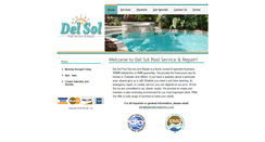Desktop Screenshot of delsolpoolservice.com